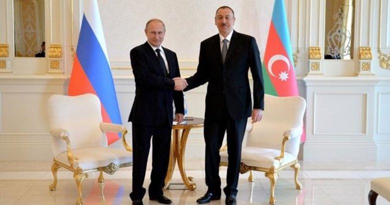 Azerbaycan Cumhurbaşkanı İlham Aliyev, Vladimir Putin ile görüştü!