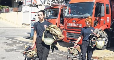 Yangınları söndürmek için canlarını siper ettiler