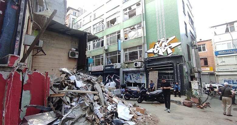 Beyoğlu’ndaki patlamada bina çökmüştü! Facianın izleri gün aydınlanınca ortaya çıktı