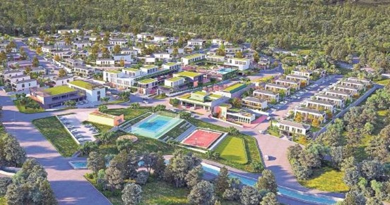 Tanurla yeşil enerji sistemiyle doğayla iç içe