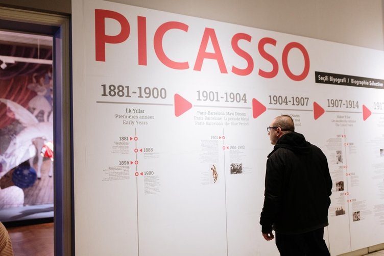 İzmir’deki ’Picasso: Gösteri Sanatı Sergisi’ne yoğun ilgi!