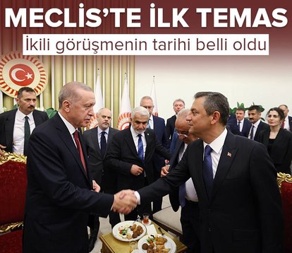 TBMM’de ilk temas! Başkan Erdoğan: Özgür Özel ile haftaya görüşeceğiz