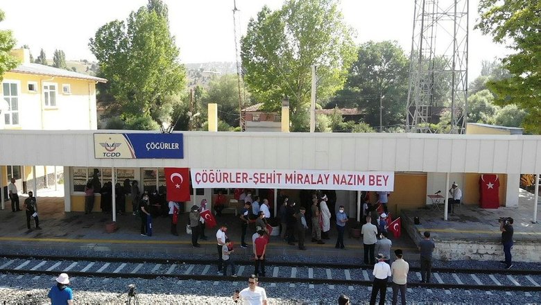 Kurtuluş Savaşı kahramanı Şehit Yarbay Nazım Bey’e vefa! Adı şehit düştüğü istasyonda yaşayacak