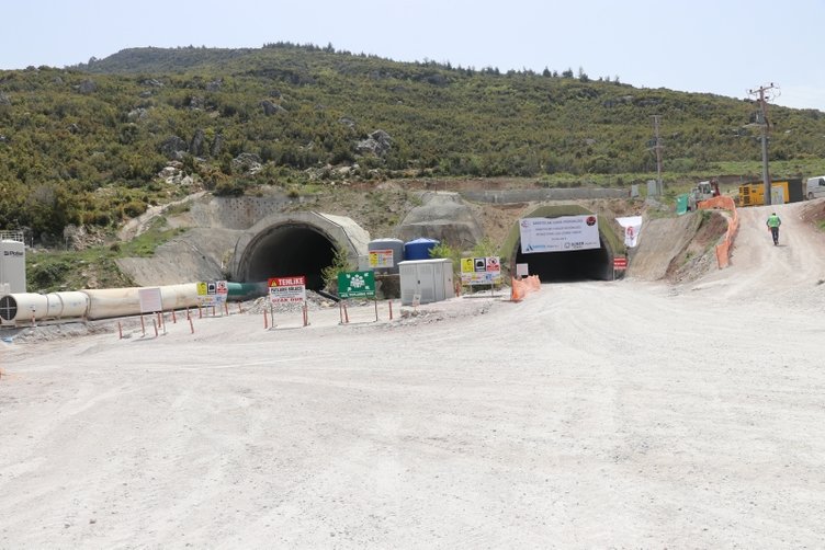 Honaz Tüneli’nde ışık göründü