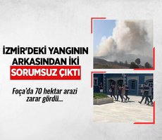 İzmir’deki yangının arkasından iki sorumsuz çıktı