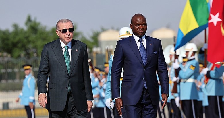 Başkan Erdoğan Gabon Cumhurbaşkanı ile ortak basın toplantısında Gazze mesajı verdi