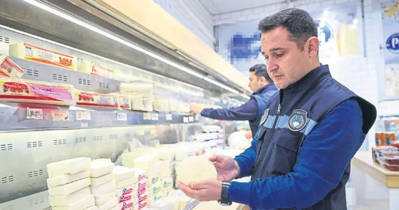 109 kilo tarihi geçmiş süt ürünü imha edildi