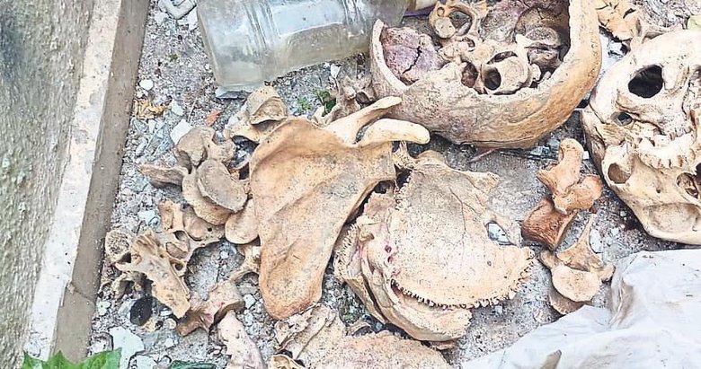 İzmir’de tüyler ürperten olay: 3 poşete 3 iskelet