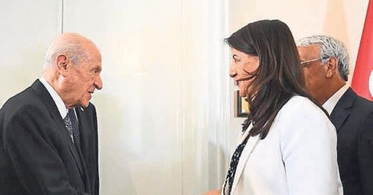 İmralı heyetinden Bahçeli’ye ziyaret