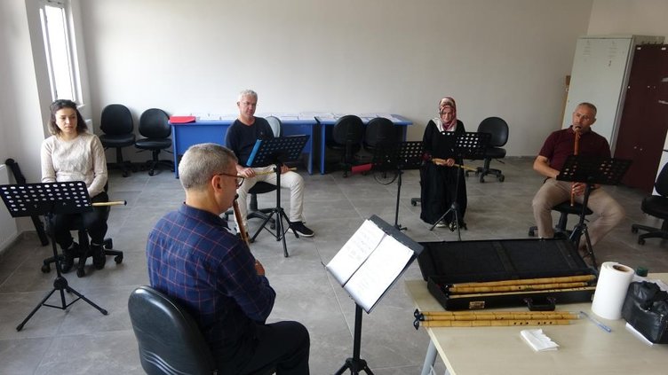 Her geçen gün ilgi artıyor! Denizli’de ney ile stres atıyorlar