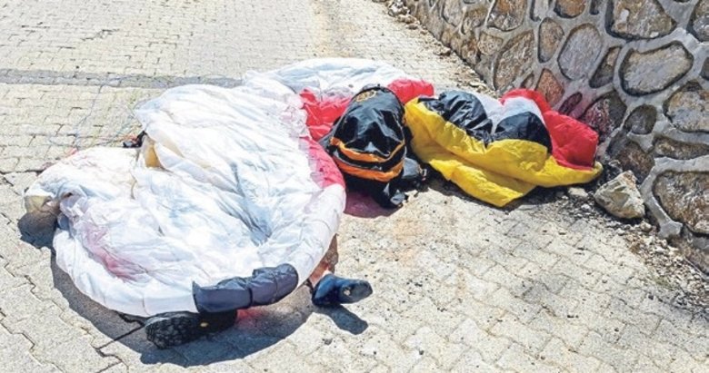 İsviçreli turist paraşüt kurbanı