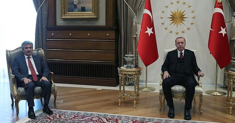 Başkan Erdoğan, Danıştay Başkanı Zeki Yiğit’i kabul etti
