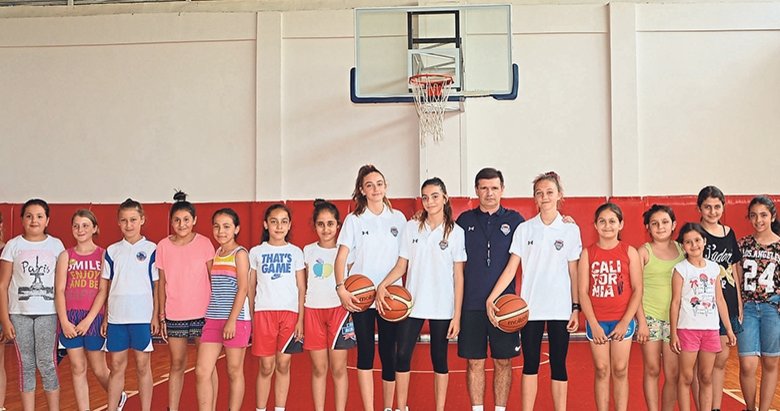 Mavişehir’e genç basketbolcular