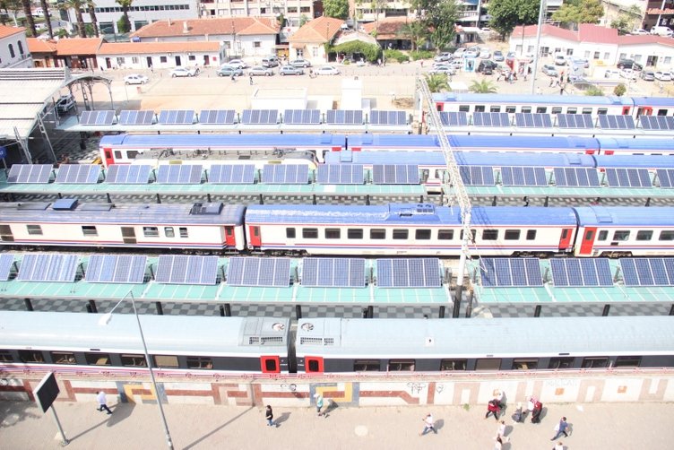 İzmir’de Basmane Garı kendi elektriğini kendisi üretiyor