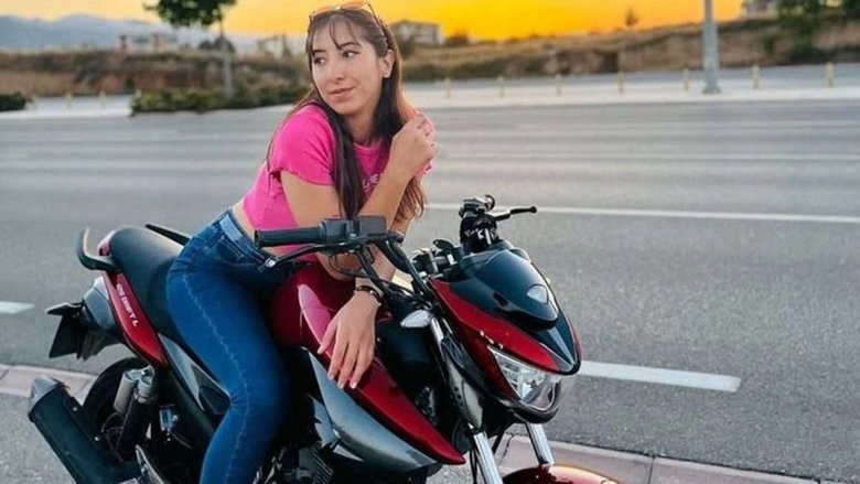 Motosiklet tutkusu Eda’nın sonu oldu