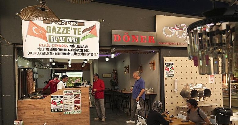 Restoranın bir aylık geliri Filistin’e bağışlanacak