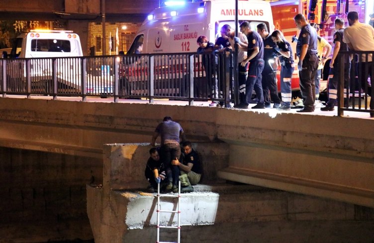 İzmir’de feci kaza! 10 metre yükseklikten düştü