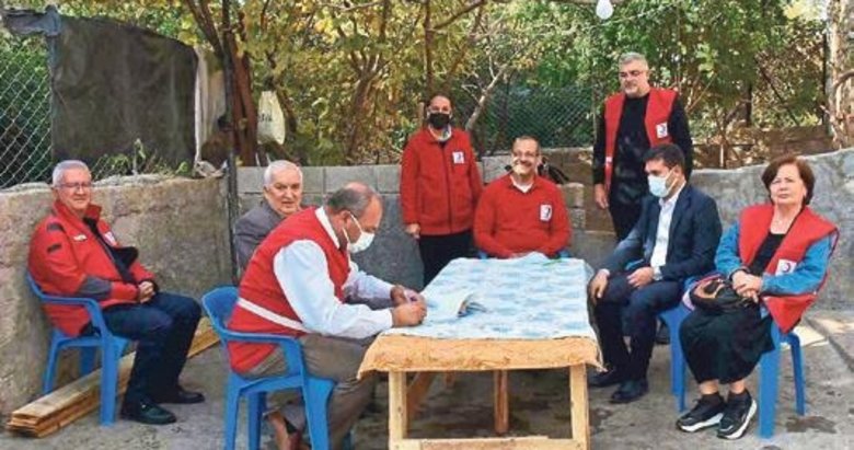 Gaziemir Kızılay’dan Mardin’e ‘Gönül Köprüsü