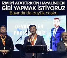 Hamza Dağ: İzmir’i Atatürk’ün hayalindeki gibi yapmak istiyoruz