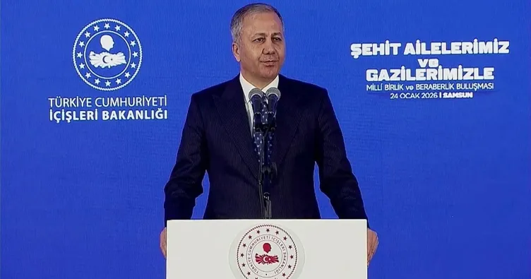 Bakan Yerlikaya Şehit Ailelerimiz ve Gazilerimizle Milli Birlik ve Beraberlik Buluşması programına katıldı