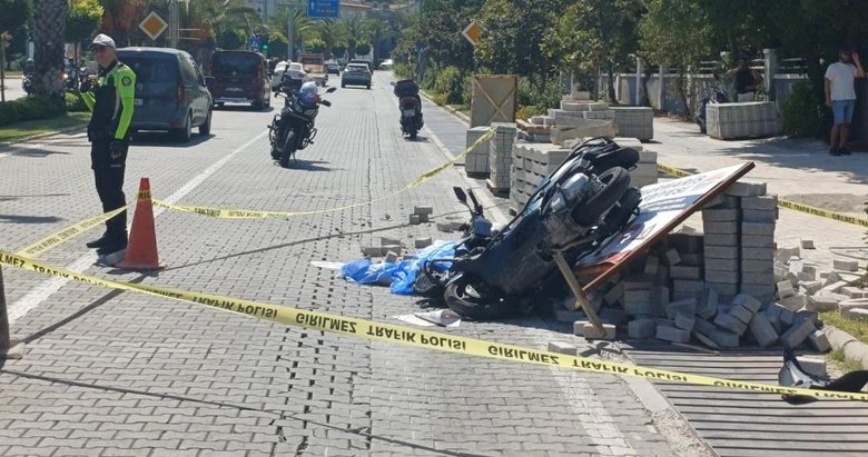 Marmaris’teki taşlar apar topar kaldırıldı