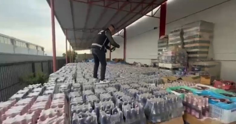 81 ilde sahte içki operasyonu