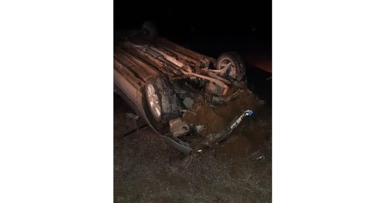 Çavdarhisar’da trafik kazası: 1 ölü 2 yaralı