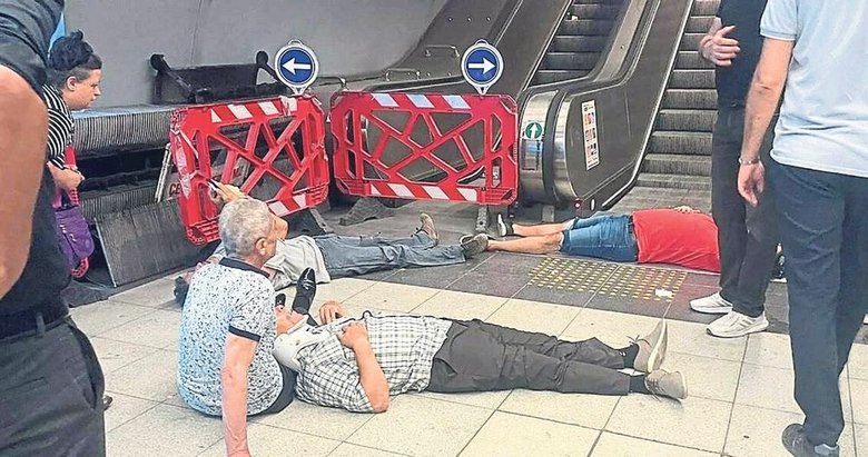 Yürüyen merdivenler vatandaşın kabusu oldu