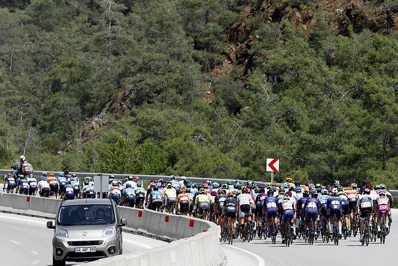 56. Cumhurbaşkanlığı Türkiye Bisiklet Turu Fethiye-Marmaris etabı başladı