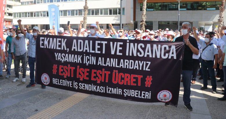 İzmir Büyükşehir Belediyesi’ne grev kararı asıldı