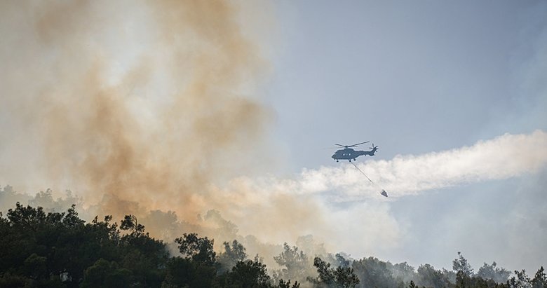 İzmir Foça’daki yangın kontrol altında: 340 hektar alan yandı
