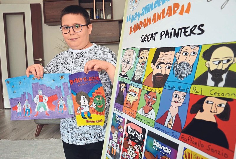 Minik Taha Nin Engelsiz Karikaturleri Pazar Haberleri