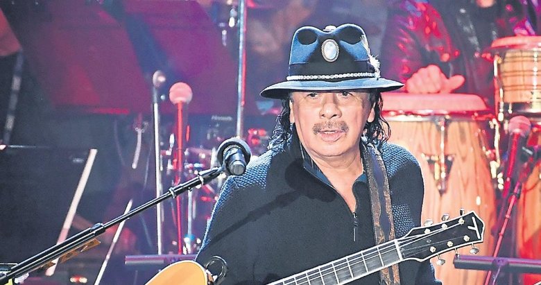 Santana konserinin VIP çocukları
