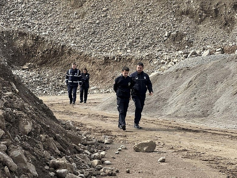 Bodrum’da meraya kurulan kaçak taş kırma tesisine 5 milyon lira ceza