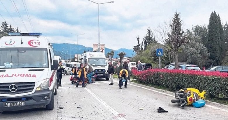 Marmaris’te feci kaza: 2 İngiliz turist ağır yaralı