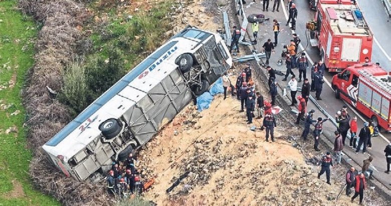 Antalya’daki otobüs kazasında şoför asli kusurlu sayıldı