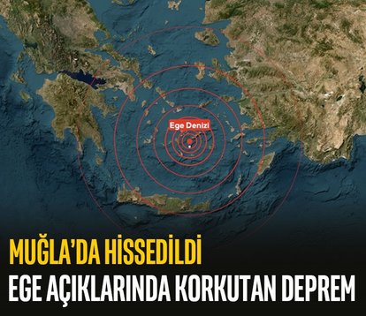 Ege Denizi’nde deprem