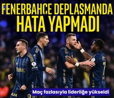 Fenerbahçe deplasmanda hata yapmadı!