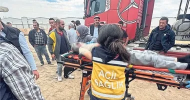Kullandığı TIR’ın içinde hayatını kaybetti