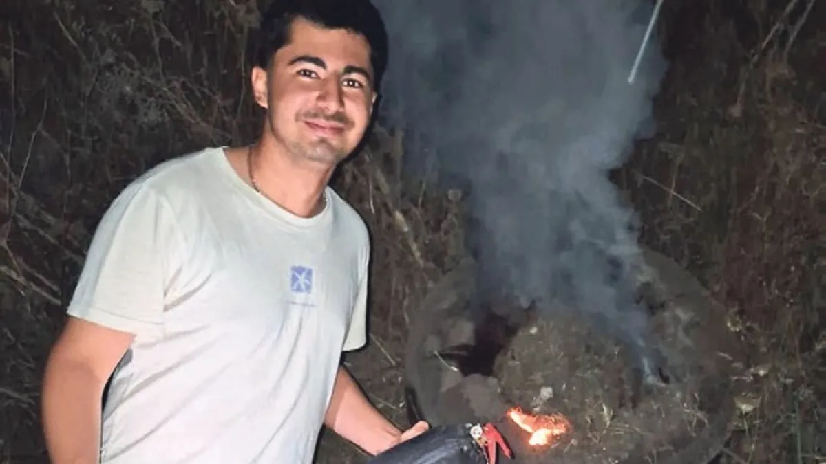 Duyarlı vatandaş yangını önledi