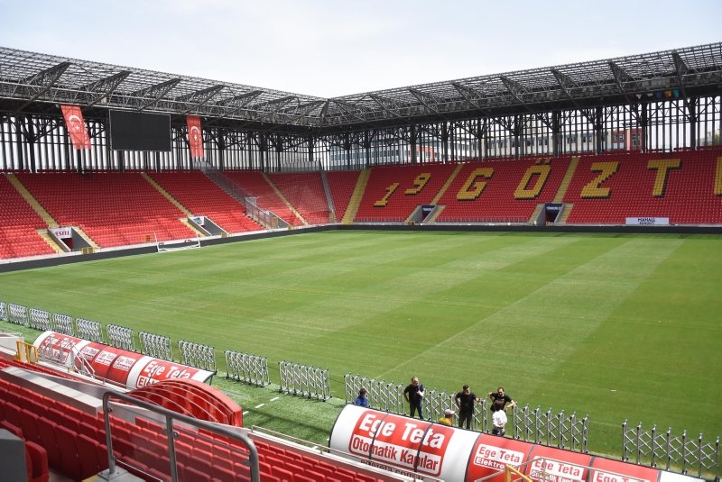 Göztepe Stadı, Trabzonspor maçına hazır