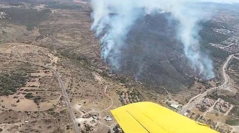 Çeşme ve Selçuk’ta da yangın! Kuşadası’na da sıçradı