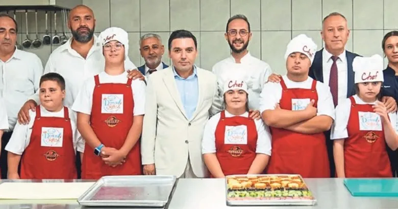 Down Sendromlu bireylerin hayatına dokunan şeflik projesi