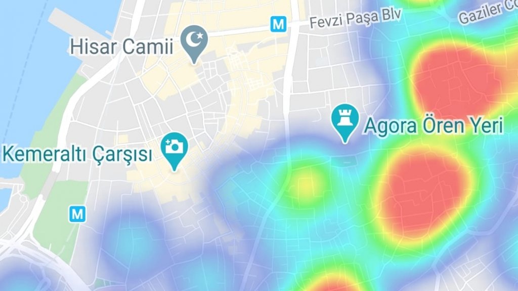 İzmir’in koronavirüs yoğunluk haritası! Hayat Eve Sığar uygulamasına güncelleme...