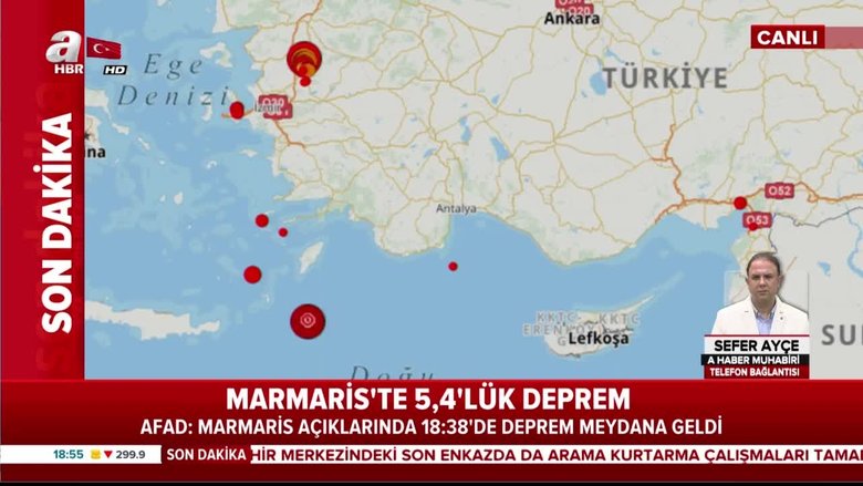 Son dakika: Marmaris’te korkutan deprem! AFAD, Kandilli son depremler...