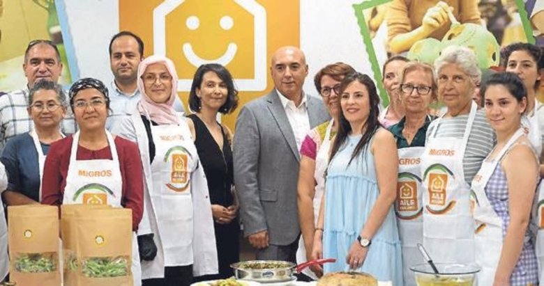 Migros’tan kınalı bamya mutfak atölyesi