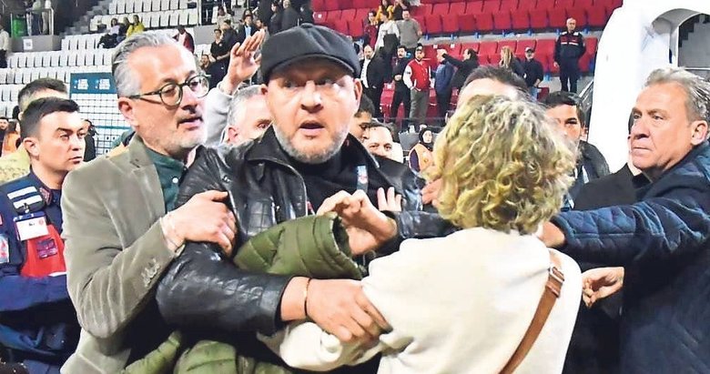 Maç bitti ortalık karıştı