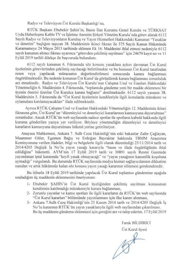 CHP’li eski RTÜK Üyesi Faruk Bildirici, FETÖ’ye çalışmış