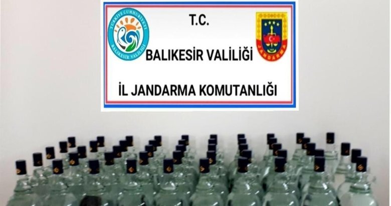 Balıkesir’de kaçak etil alkol ele geçirildi