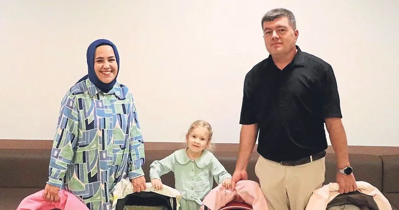 İkinci çocuk isterken dördüzleri oldu